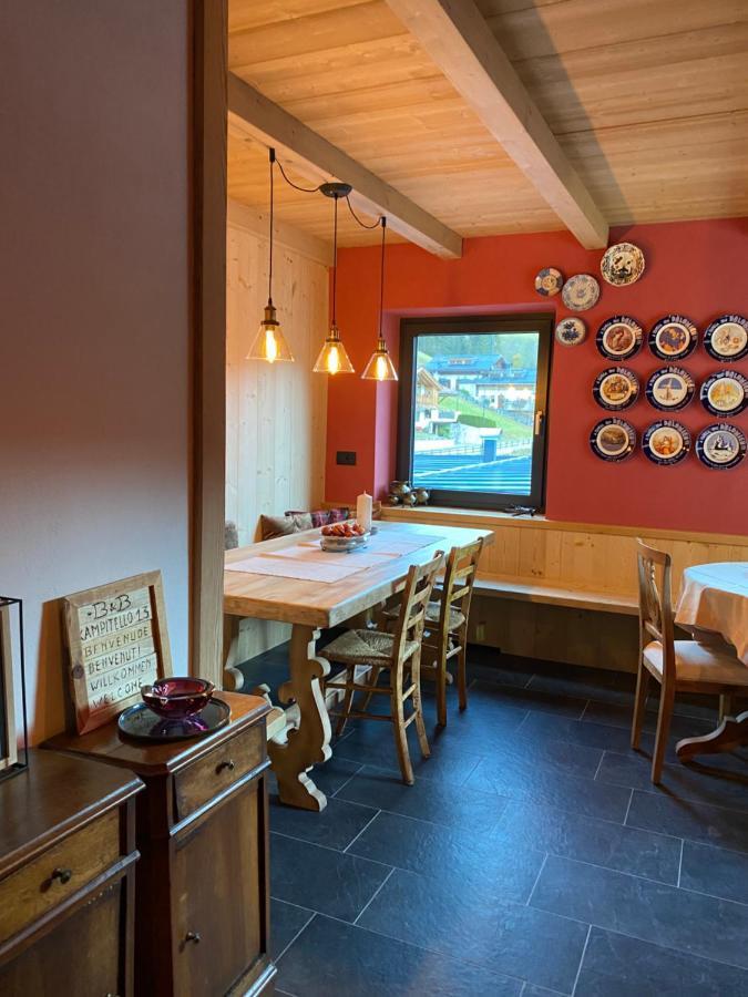 B&B Campitello 13 Di Caterina Costan San Nicolo di Comelico Exteriör bild